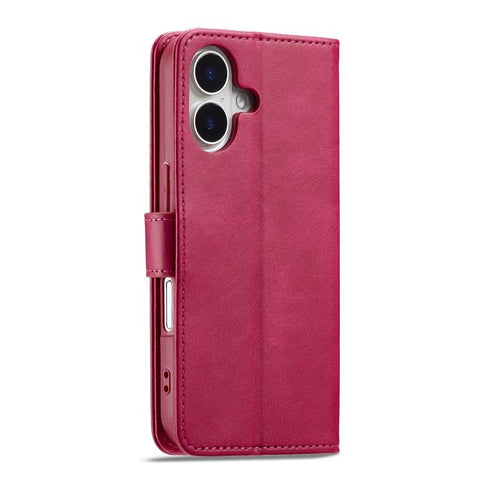 Eleganten ovitek etui za iPhone 17, Rdeč