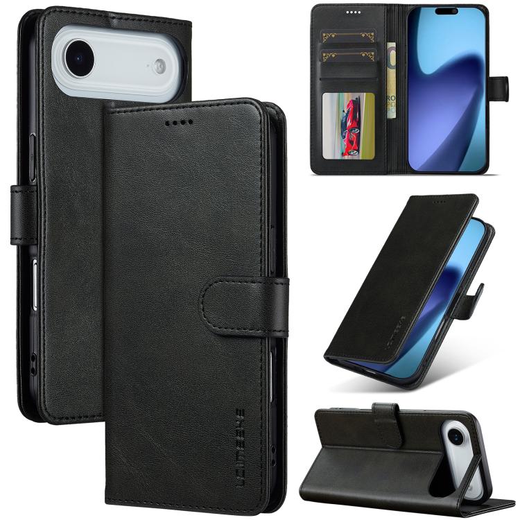 Eleganten ovitek etui za iPhone 17 Air, Črn