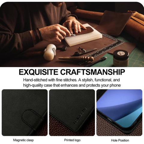 Eleganten ovitek etui za iPhone 17 Air, Črn