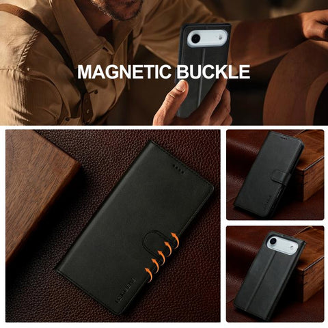 Eleganten ovitek etui za iPhone 17 Air, Črn