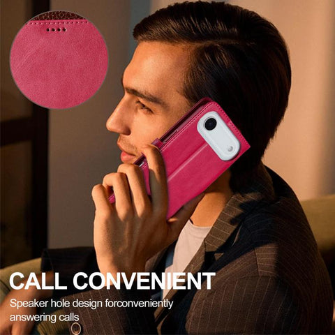 Eleganten ovitek etui za iPhone 17 Air, Rdeč