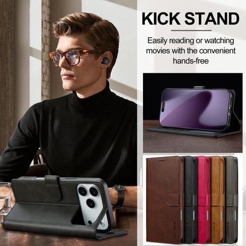 Eleganten ovitek etui za iPhone 17 Pro, Črn
