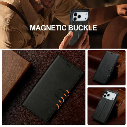 Eleganten ovitek etui za iPhone 17 Pro Max, Črn