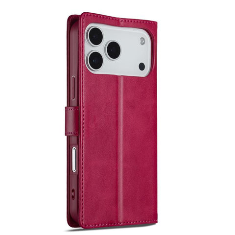 Eleganten ovitek etui za iPhone 17 Pro Max, Rdeč