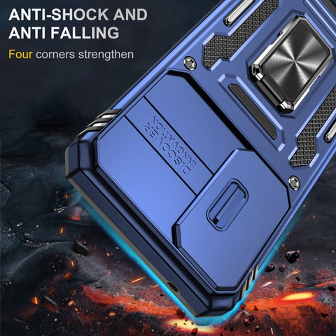 Hybrid Armor ovitek za Samsung A35 / A55, Navy Blue