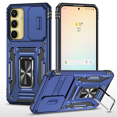 Hybrid Armor ovitek za Samsung A35 / A55, Navy Blue