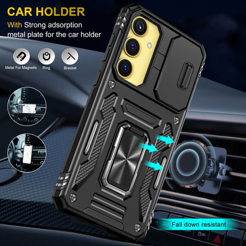 Hybrid Armor ovitek za Samsung A35 / A55, Črn