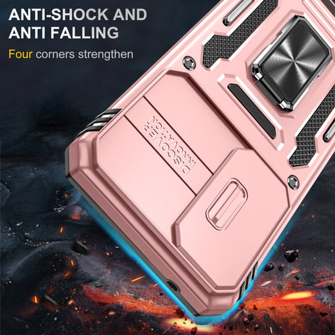 Hybrid Armor ovitek za Samsung A35 / A55, Rose Gold