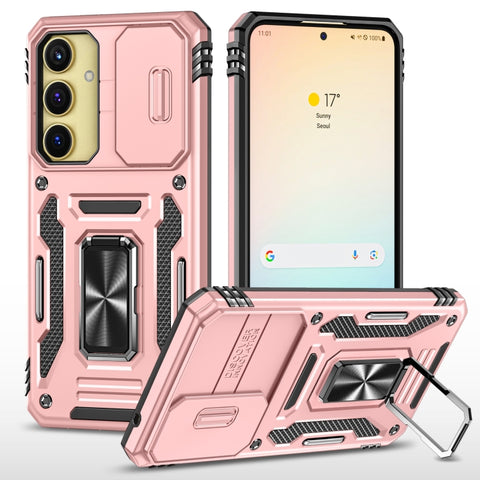 Hybrid Armor ovitek za Samsung A35 / A55, Rose Gold