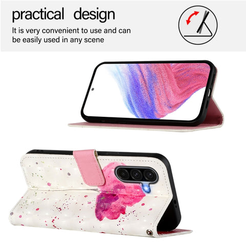 Eleganten etui ovitek za Samsung A36 / A37 / A56, Roža