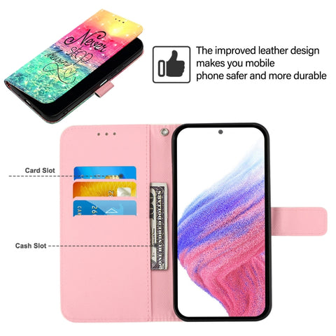For Samsung Galaxy A56 5G 3D Painting Horizontal Flip Leather Phone Case(Chasing Dreams)