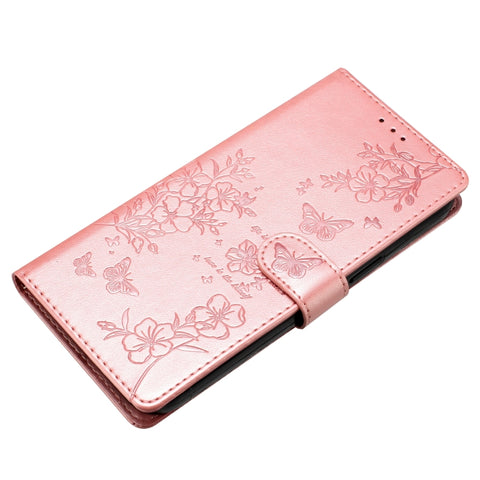 Eleganten etui ovitek za Samsung iPhone 16 Pro, Metulji, Pink