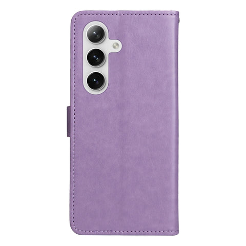 Eleganten etui ovitek za  Samsung S24 / S25, Mucek, Vijoličen
