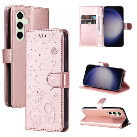 Eleganten etui ovitek za  Samsung S24+ / S25+, Mucek, Rose Gold