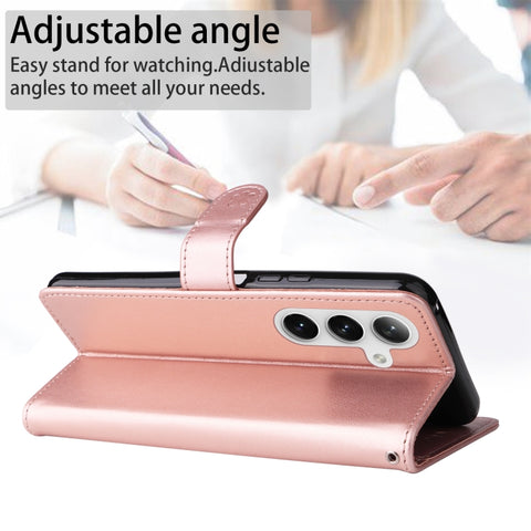 Eleganten etui ovitek za  Samsung S24+ / S25+, Mucek, Rose Gold