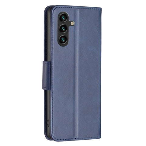 Eleganten ovitek etui iz umetnega usnja za Samsung A36 / A37 / A56, Moder