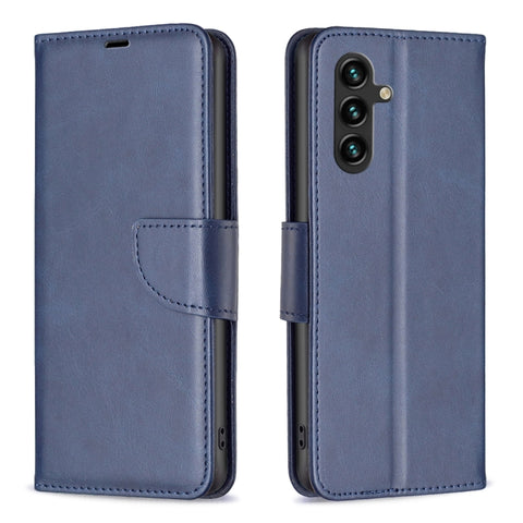 Eleganten ovitek etui iz umetnega usnja za Samsung A36 / A37 / A56, Moder