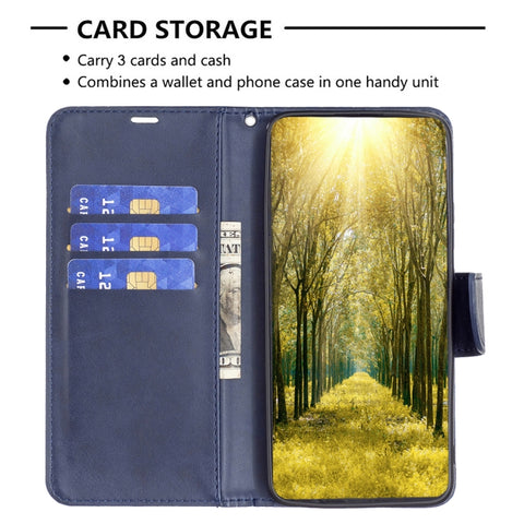 Eleganten ovitek etui iz umetnega usnja za Samsung A36 / A37 / A56, Moder