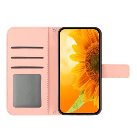 Eleganten ovitek etui za Samsung A36 / A37 / A56, Sončnica, Pink