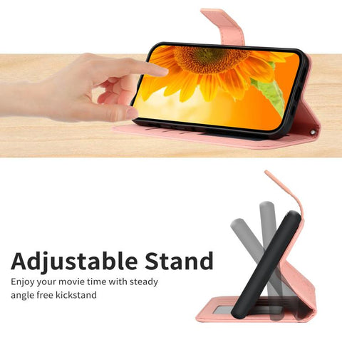 Eleganten ovitek etui za Samsung A36 / A37 / A56, Sončnica, Pink
