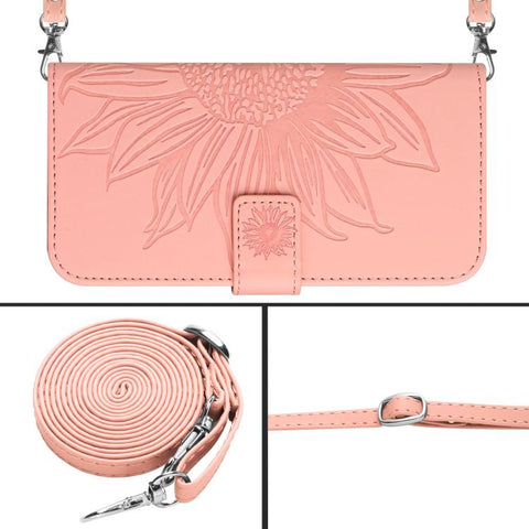 Eleganten ovitek etui za Samsung A36 / A37 / A56, Sončnica, Pink