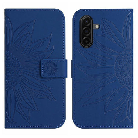 Eleganten ovitek etui za Samsung A36 / A37 / A56, Sončnica, Moder