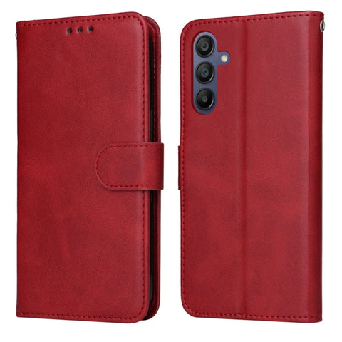 Eleganten etui ovitek za Samsung A26 / A16 in A17, Rdeč