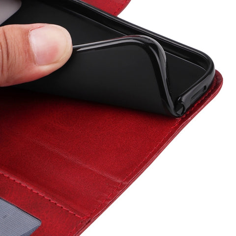 Eleganten etui ovitek za Samsung A26 / A16 in A17, Rdeč