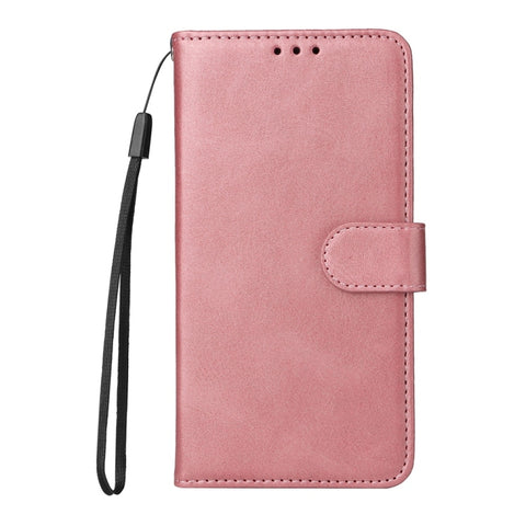 Eleganten ovitek etui iz umetnega usnja za Samsung A36 in A56, Rose Gold