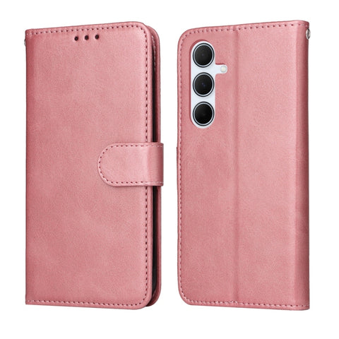 Eleganten ovitek etui iz umetnega usnja za Samsung A36 in A56, Rose Gold