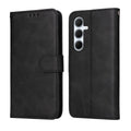 Eleganten ovitek etui iz umetnega usnja za Samsung A36 in A56, Črn