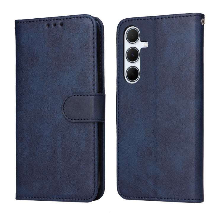 Eleganten ovitek etui iz umetnega usnja za Samsung A36 in A56, Moder