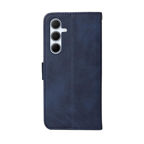 Eleganten ovitek etui iz umetnega usnja za Samsung A36 in A56, Moder