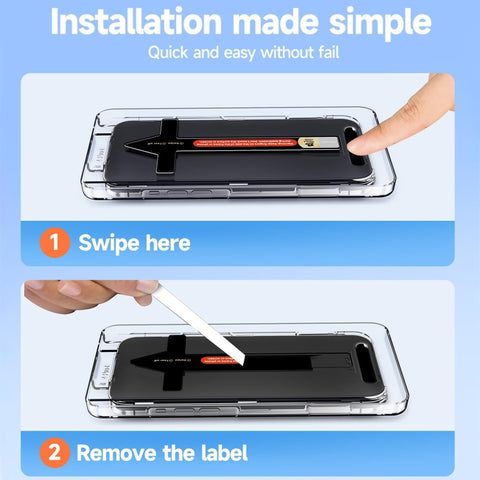 For iPhone 13 / 13 Pro LK Easy Install HD Tempered Glass Film(Black)