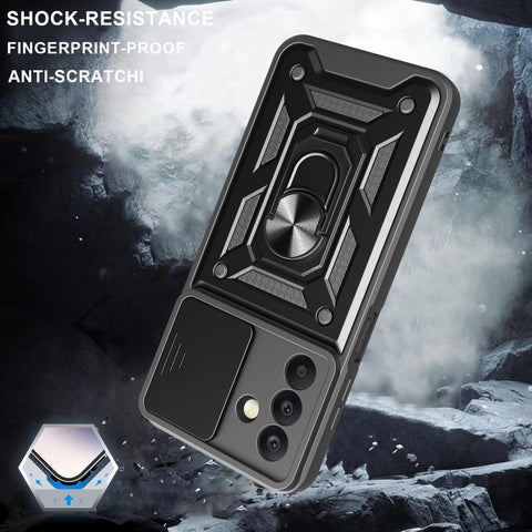 Hybrid Armor ovitek za Samsung A26, Črn