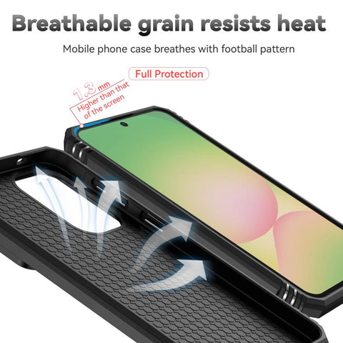 Hybrid Armor ovitek za Samsung A57, Črn