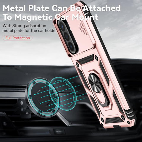 Hybrid Armor ovitek za Samsung A57, Rose Gold