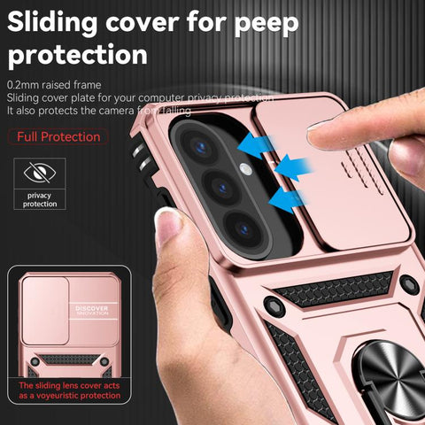 Hybrid Armor ovitek za Samsung A57, Rose Gold