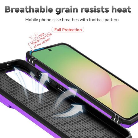 Hybrid Armor ovitek za Samsung A57, Vijoličen