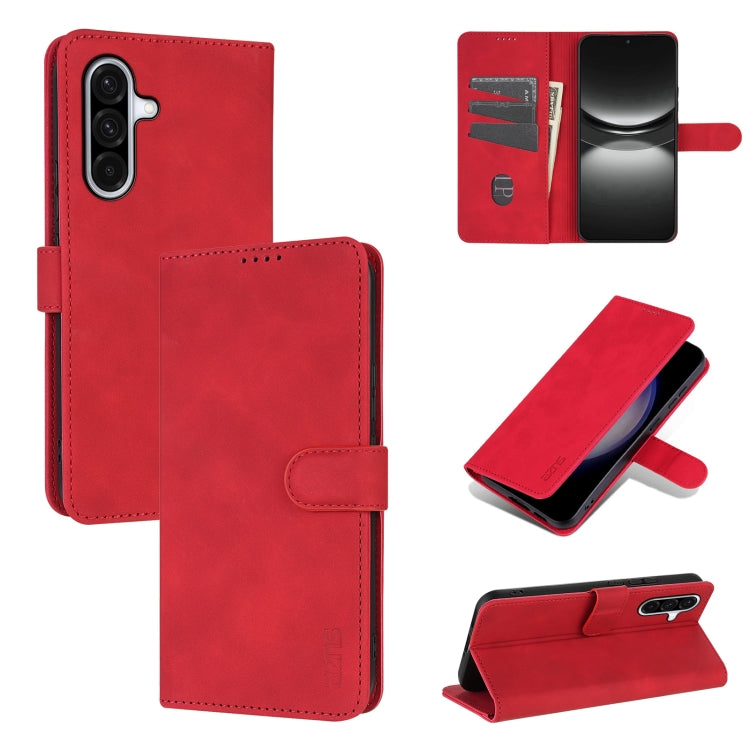 Eleganten etui / ovitek za Samsung A34 5G, Rdeč