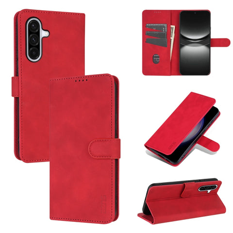 Eleganten etui / ovitek za Samsung A34 5G, Rdeč