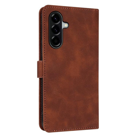 Eleganten ovitek etui za Samsung A57, Rjav
