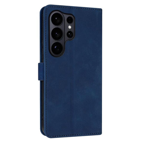 Eleganten ovitek etui iz umetnega usnja za Samsung S26 Ultra, Moder