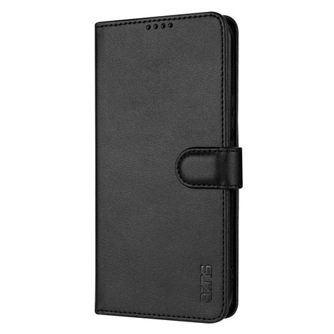 Eleganten ovitek etui iz umetnega usnja za Samsung S26 Ultra, Črn