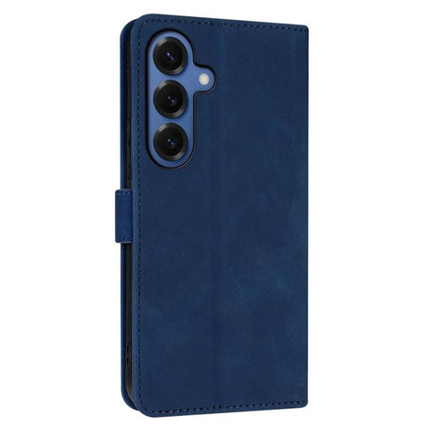Eleganten ovitek etui iz umetnega usnja za Samsung S26, Moder