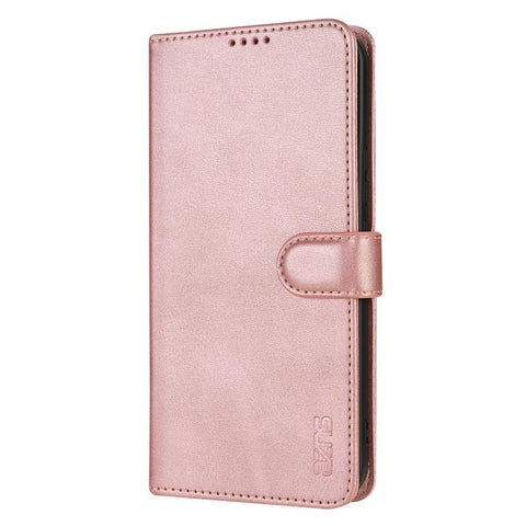 Eleganten ovitek etui iz umetnega usnja za Samsung S26,  Rose Gold