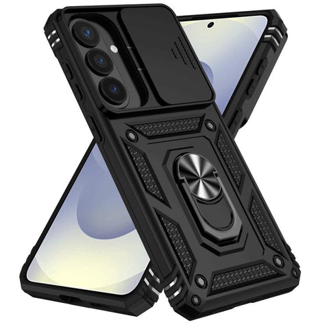 Hybrid Armor ovitek za Samsung S26 Plus, Črn