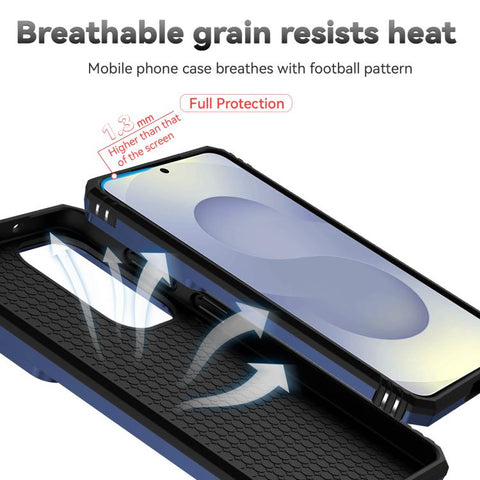 Hybrid Armor ovitek za Samsung S26 Plus, Moder