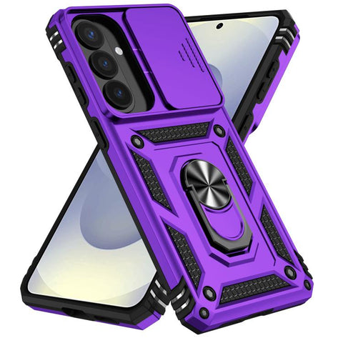 Hybrid Armor ovitek za Samsung S26 Plus, Vijoličen