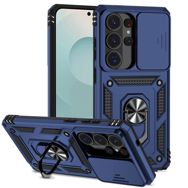 Hybrid Armor ovitek za Samsung S26 Ultra, Moder